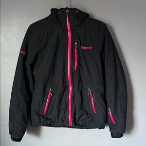 Marmot Women’s Membrain Black Winter Snow Skin Outdoor Jacket Med